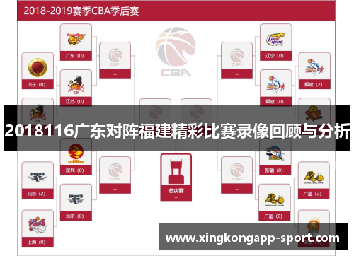 2018116广东对阵福建精彩比赛录像回顾与分析